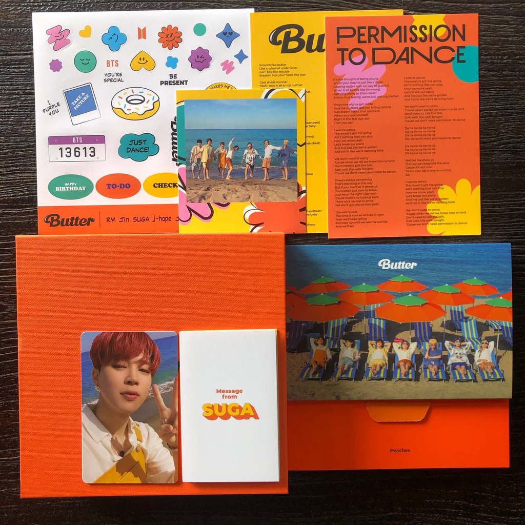 [SHARING] BTS BUTTER OFFICIAL ALBUM UNSEALED