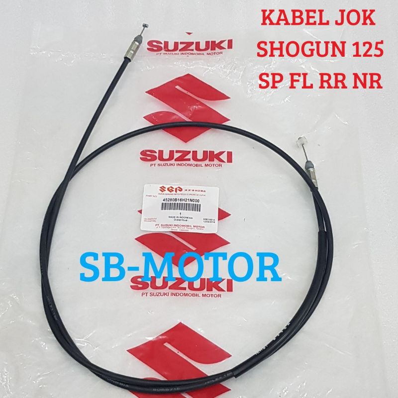KABEL TALI JOK SHOGUN 125 SP FL NR YG ROBOT ASLI SGP 45280B16H21