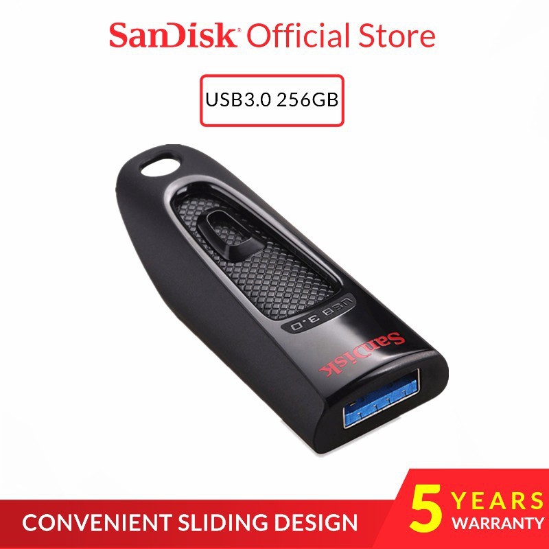 FLASHDISK USB 3.0 CZ48 - 256GB SANDISK ULTRA / USB 3.0 Flash Drive - 256GB