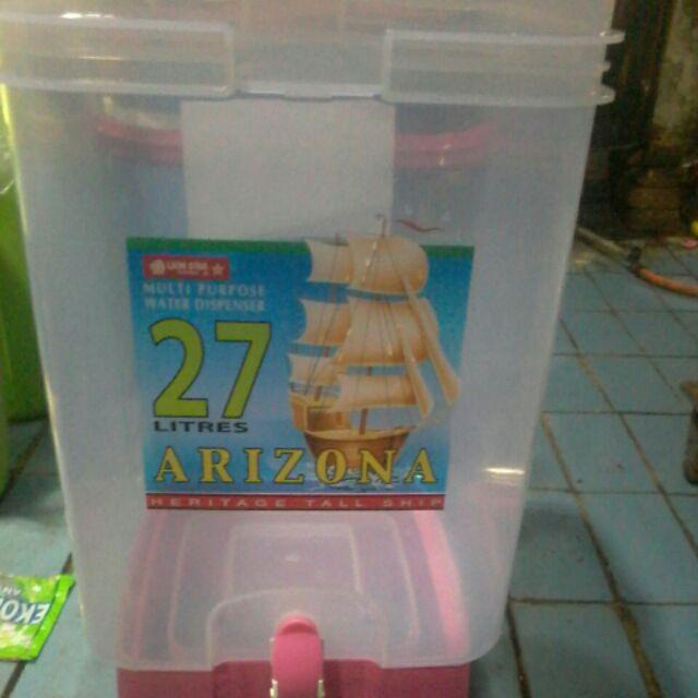 Arizona Drink Jar / Dispenser Air Es Minuman Jus Buah 27 Liter Lion Star