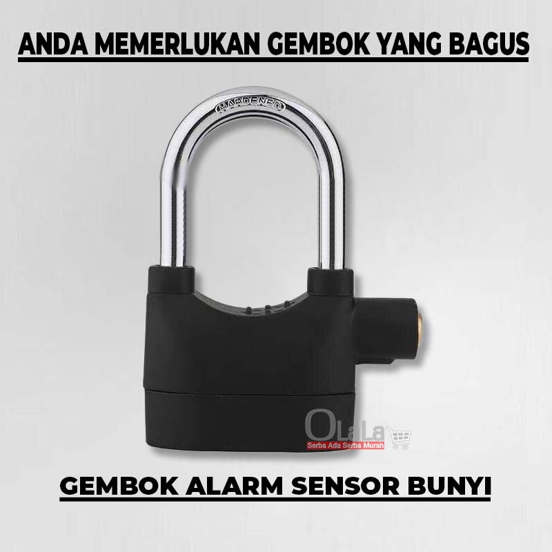 KUNCI PENGAMAN / GEMBOK ALARM SENSOR OLL-LOCK1110/1111