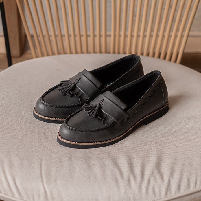 AARON |ManNeedMe x Jack| Sepatu Vintage Pria | Sepatu Pantofel Formal