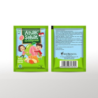 Sidomuncul Jamu Anak Sehat Herbal Anak 10 Sachet Shopee Indonesia