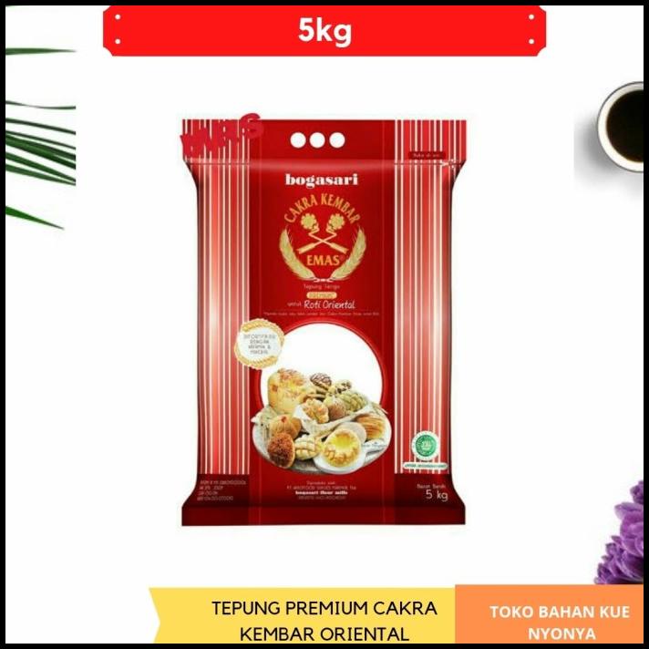 

Tepung Cakra Kembar Emas Oriental 5Kg