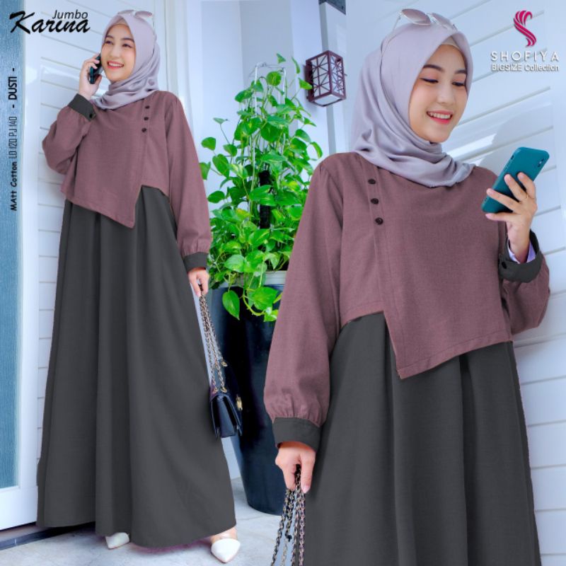 KARINA BY SHOFIYA / DRESS MUSLIM JUMBO