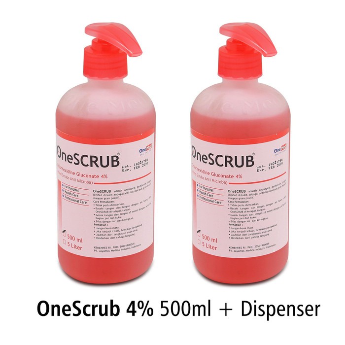 Antiseptic Surgical Scrub / Antiseptik pembersih tangan