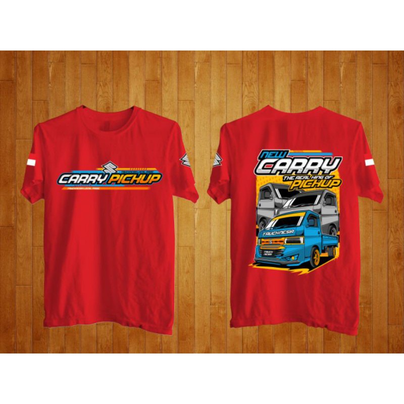 KAOS CARRY||KAOS PICK UP CARRY||KAIN DISTRO||PLASTISOL||PREMIUM||T-SHIRT ORIGINAL
