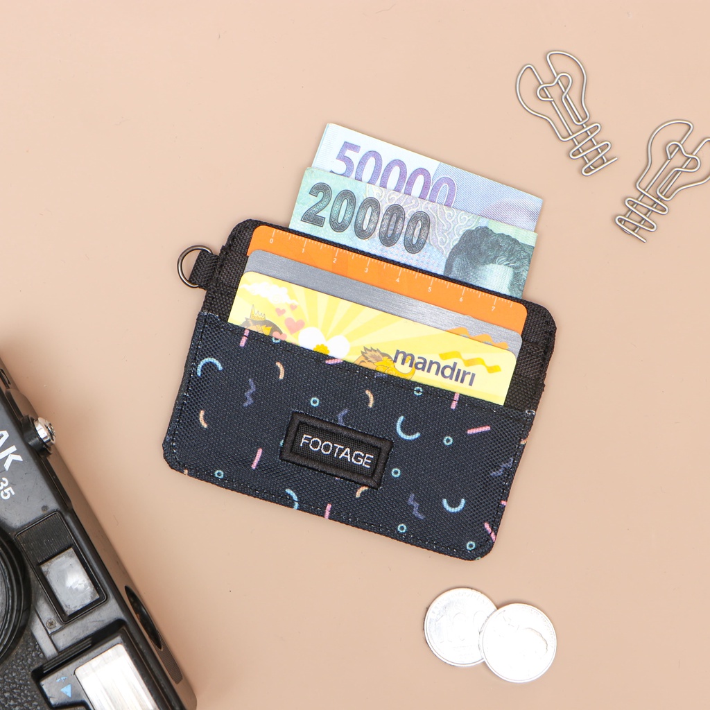 Card Holder Dompet Kartu Tipis dan Uang Pria Wanita Simple Card Wallet GK-04