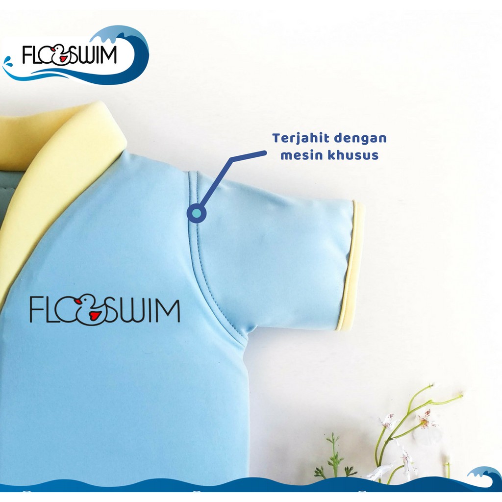 Cuddle Me FloSwim Baju Renang Anak Berpelampung Floating Swimsuit Anti Tenggelam Bisa Mengapung