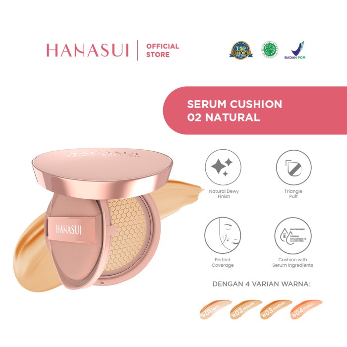 Hanasui Serum Cushion - 02.NATURAL