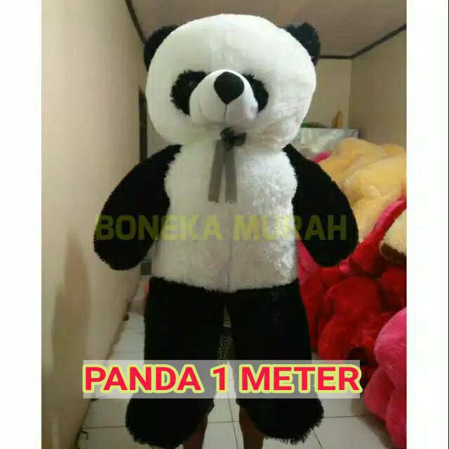 Panda hitam putih jumbo 1 meter