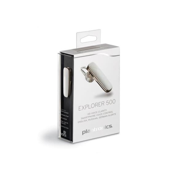 PLANTRONICS EXPLORER 500 WHITE-BLUETOOTH HEADSET GARANSI 1 TAHUN