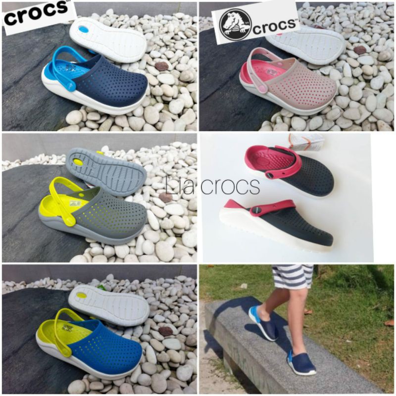 Crocs literide anak kids junior c8 - j1 j2 j2 / Crocs anak / Sendal anak crocs literide