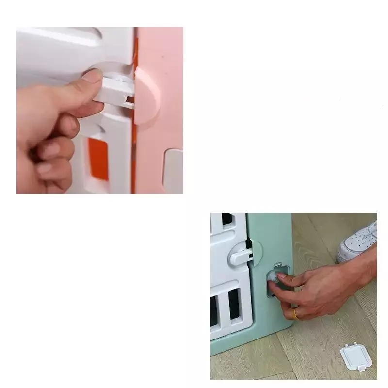 50x45x45 Kandang Rumah Anjing Kucing Kelinci Portable Lipat-3