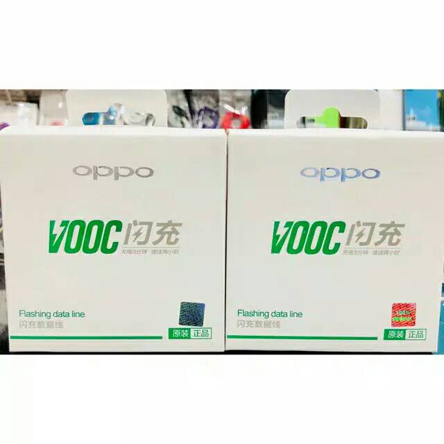 KABEL DATA OPPO VOOC 4A NEW PACK ORIGINAL F5 F7 F9 F1 Plus R15