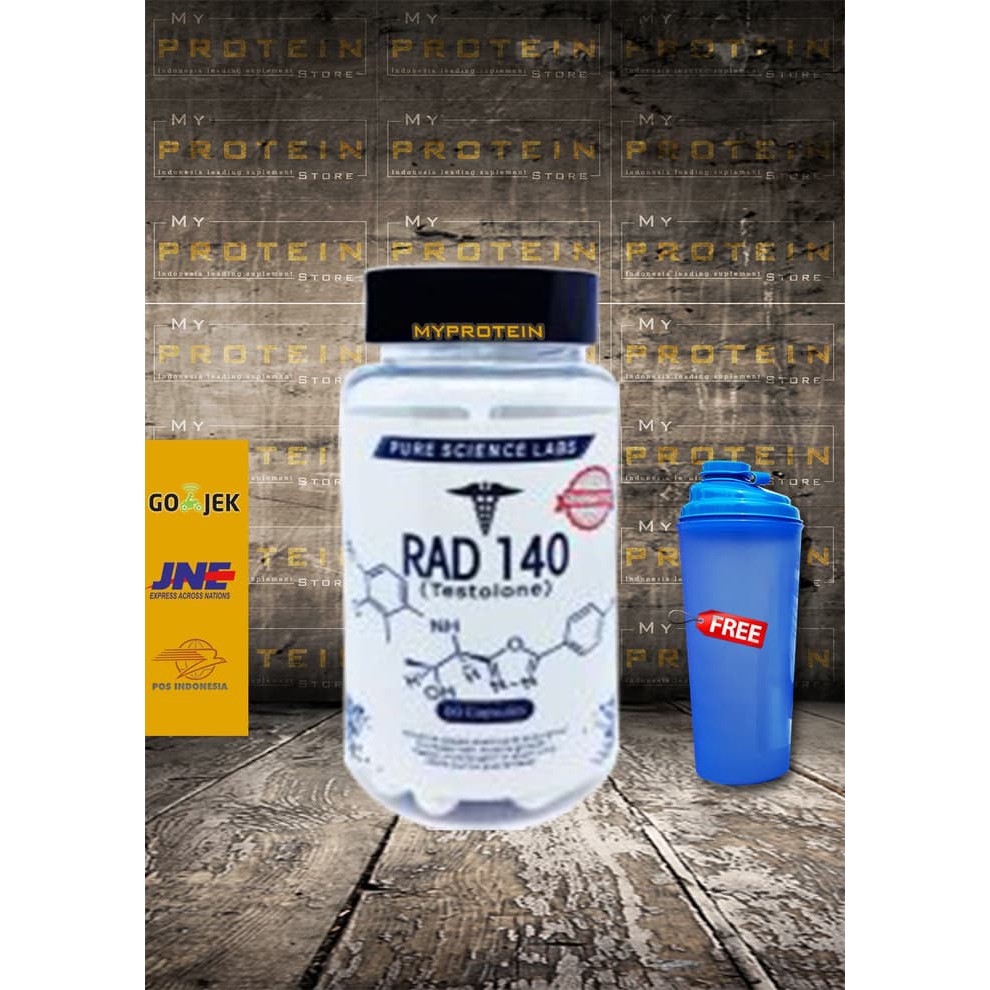 Suplemen Fitness | TESTOLONE SARMS RAD 140 60 CAPS ORIGINAL SARM