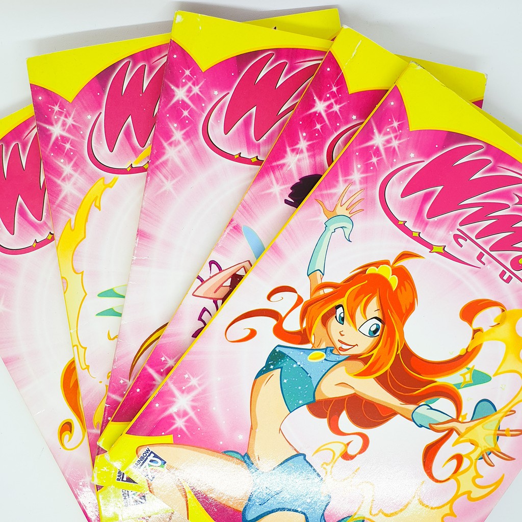 Komik Warna cerita anak - WINX club (VOL. 1- 14) - Buku Murah Cuci Gudang Buku Bekas