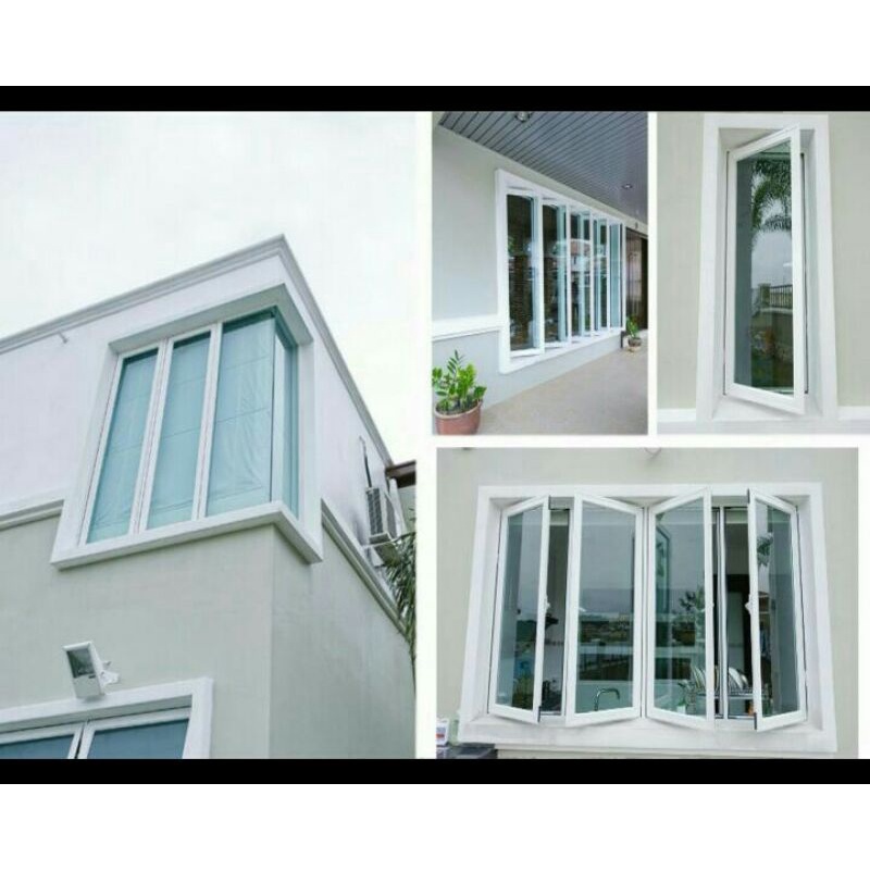 Kusen Aluminium MURAH,  Utk CUSTOM Pintu Swing - Sliding / Lipat, Jendela Casement, Partisi, dll