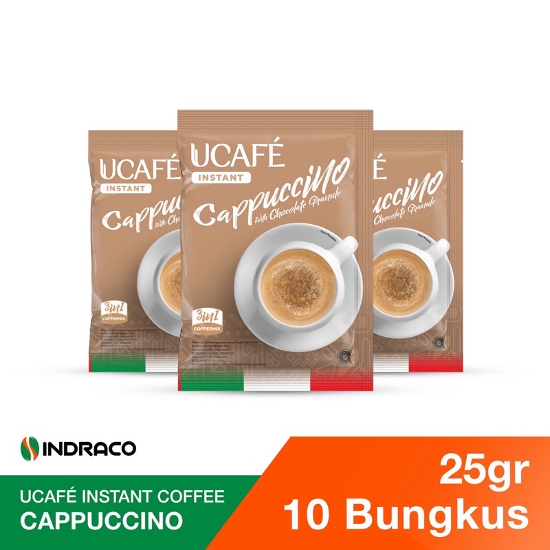 UCAFÉ  Cappuccino Instant Coffee With Chocolate Granule