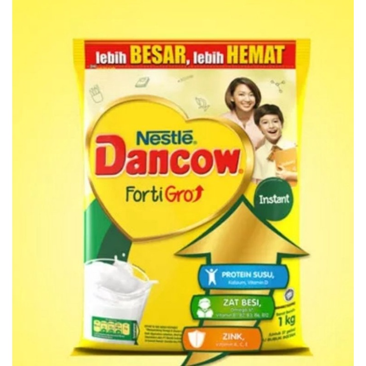 

DANCOW Instant Fortigro Susu Bubuk 1kg