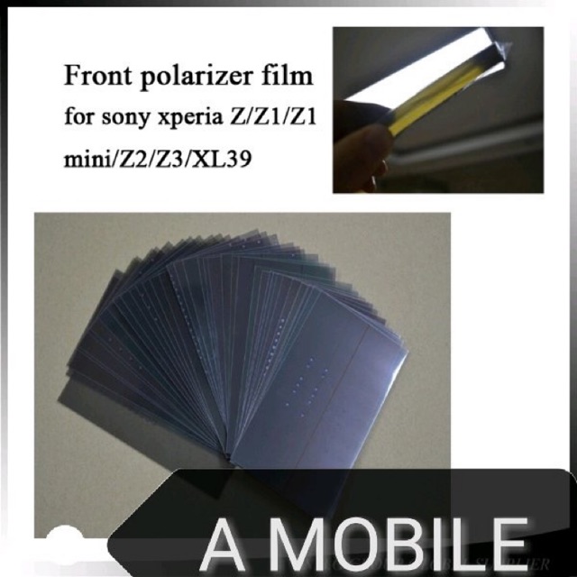 Polarizer Film Lcd Sony Z2 Z3 Z4 Z5 Original Film Lcd depan Lapisan Lcd Sony Anti gores Lcd Sony 5.2