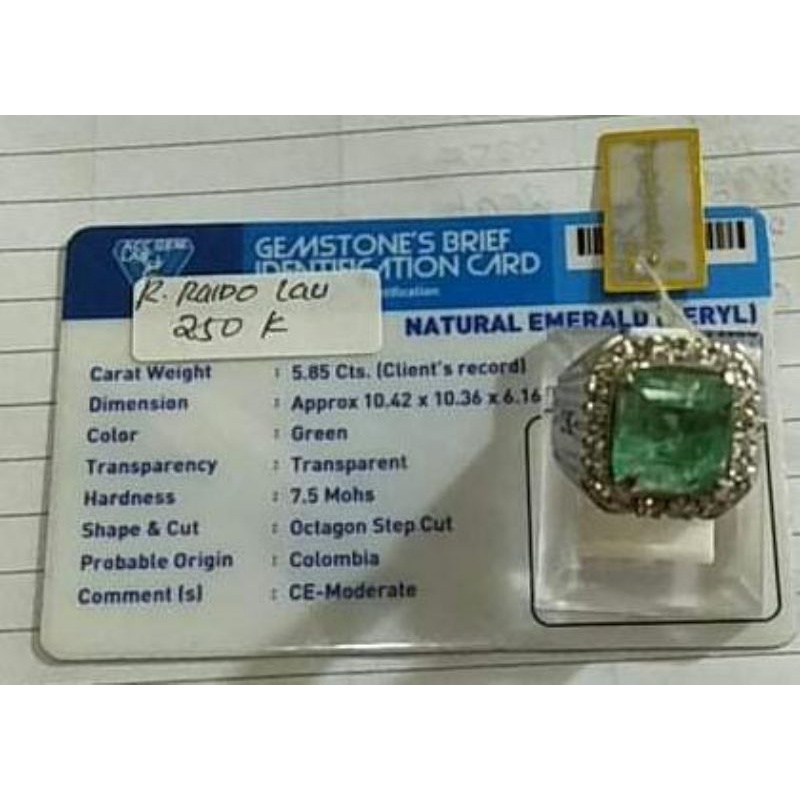 NATURAL EMERALD BERYL