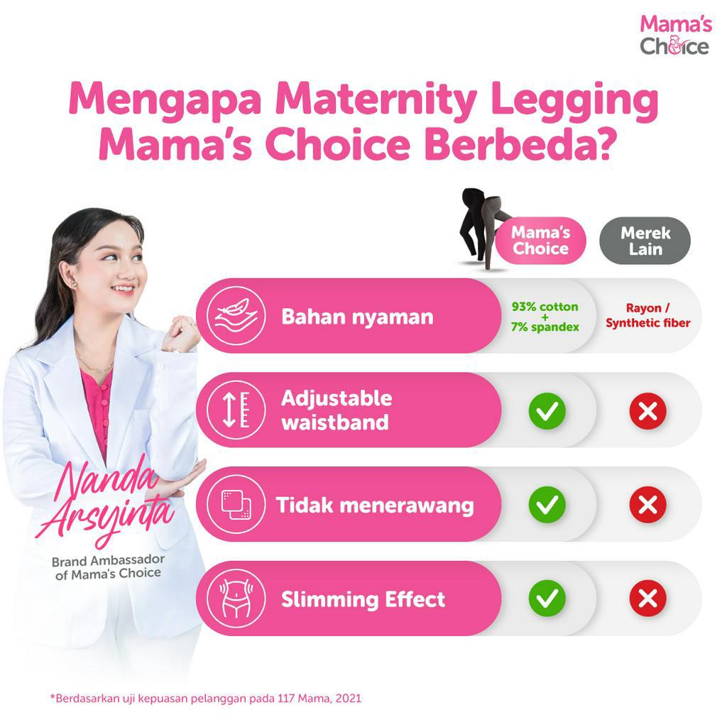 Legging Hamil Premium | Active-wear Maternity Legging Mama's Choice - Celana Hamil / Leging Hamil / Legging Ibu Hamil Image 6