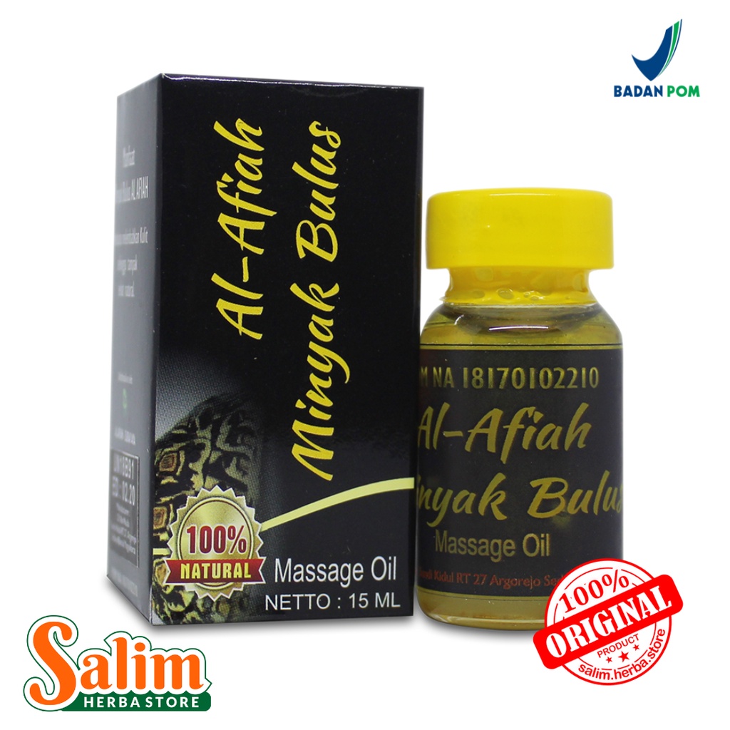 MINYAK BULUS AL AFIAH Original BPOM - Minyak Oles Obat Gatal