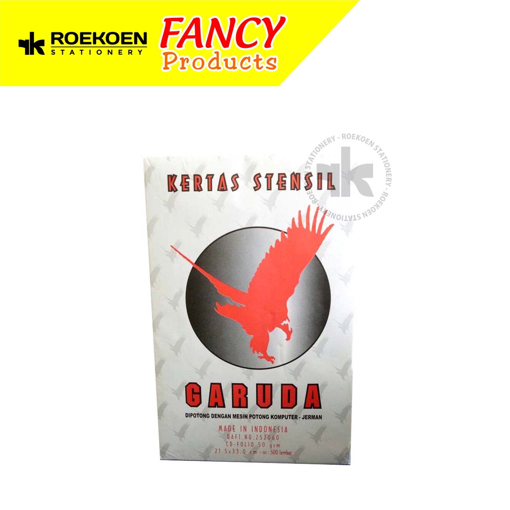 

Garuda Kertas Buram F4 Stensil Folio CD 50gsm