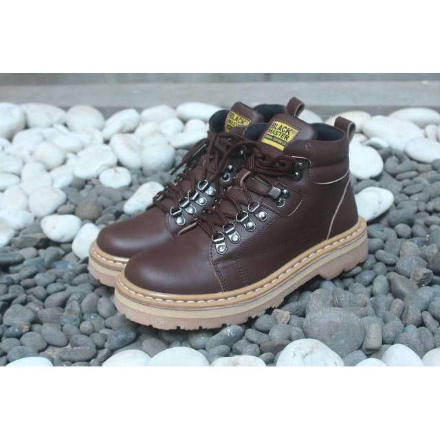 HARDROCK - BLACK MASTER ORIGINAL | Sepatu Biker Rider Boots Pria Riding Kerja Macho Leather