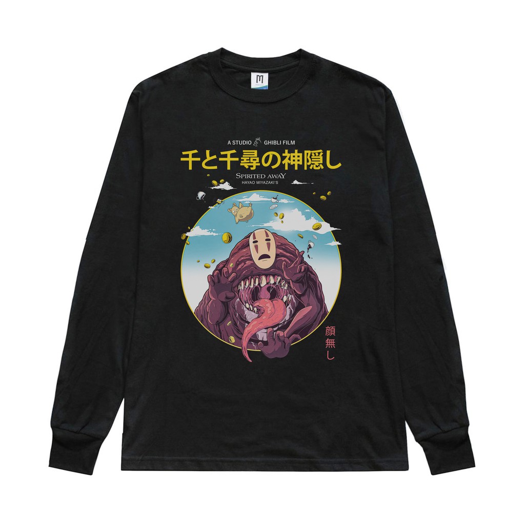 Kaos Spirited Away - No Face Kaonashi Studio Ghibli