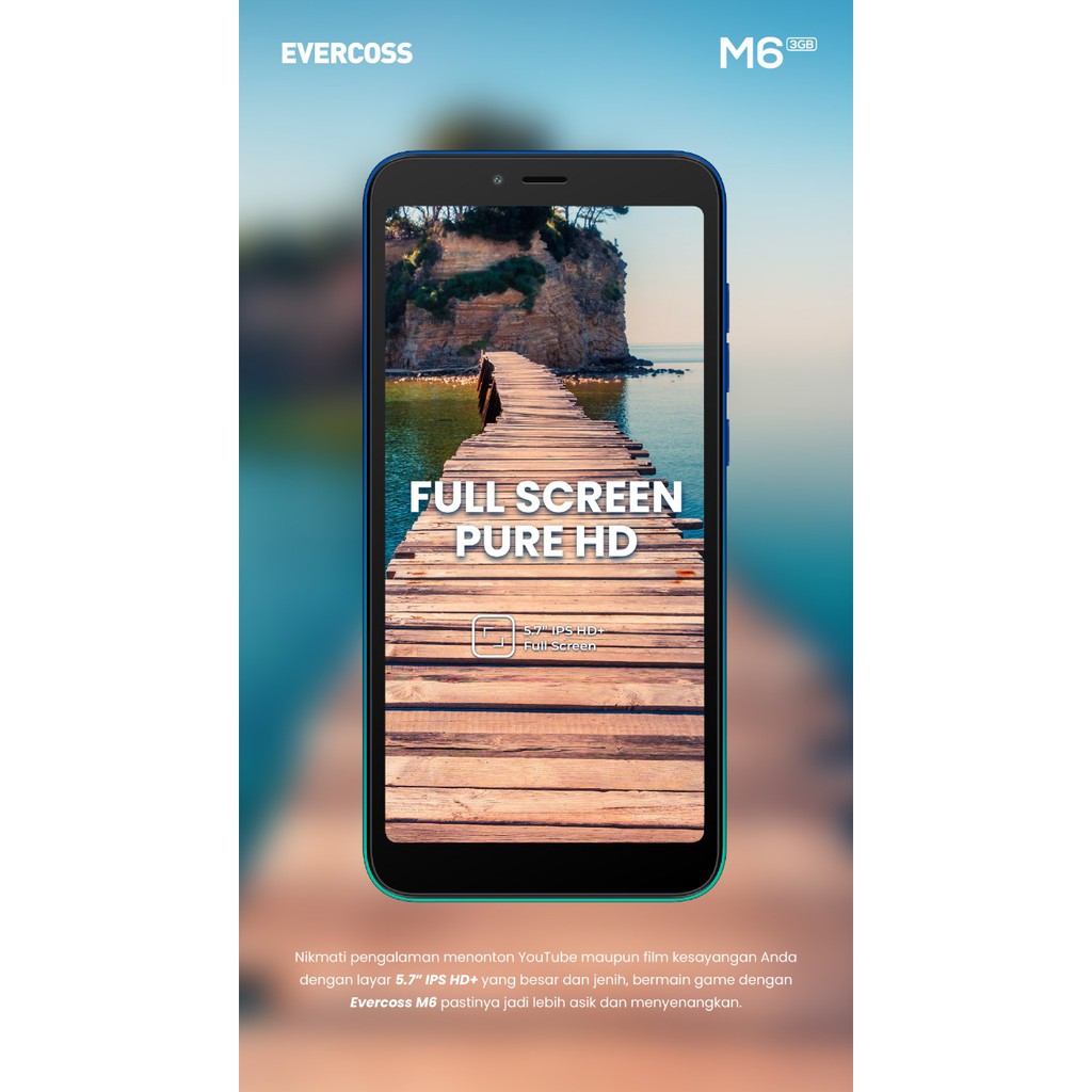 Evercoss M6 Ram 3gb Rom 16gb Shopee Indonesia