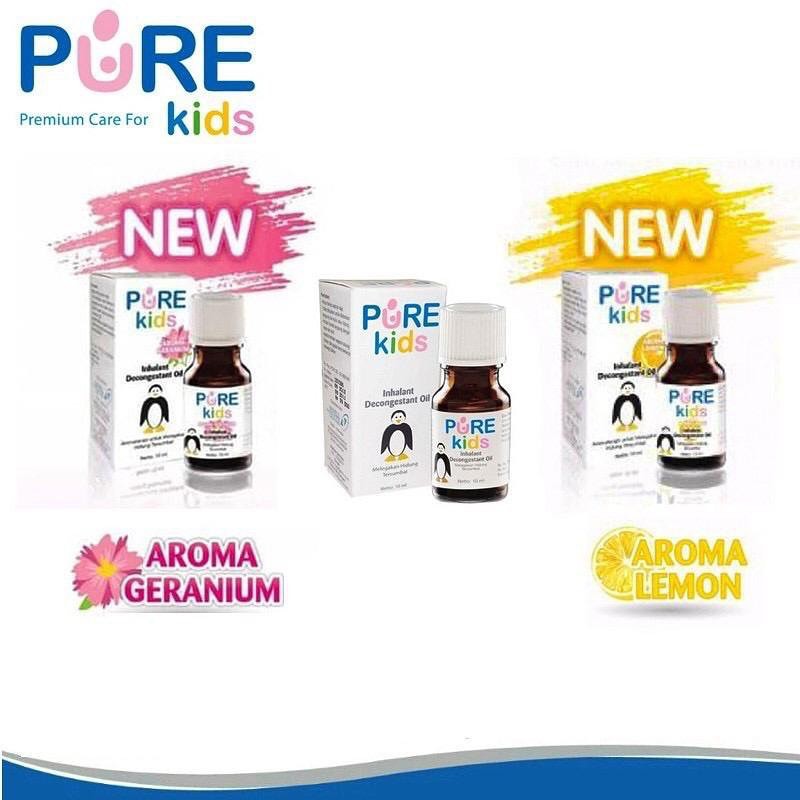 Pure Kids Inhalant Decongestant Oil 10ml / Obat Hidung Tersumbat-1