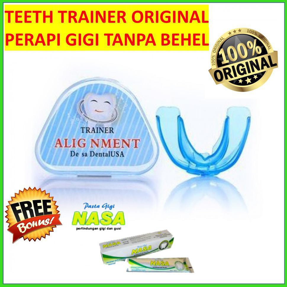 Termurah ( Bisa Cod ) Perapih Gigi Behel Teeth Trainer Alignment Original Merapikan Tonggos Gingsul