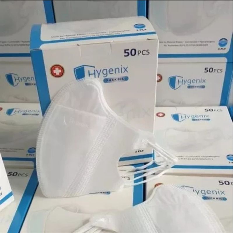 Masker Duckbill Hygenix 50pcs