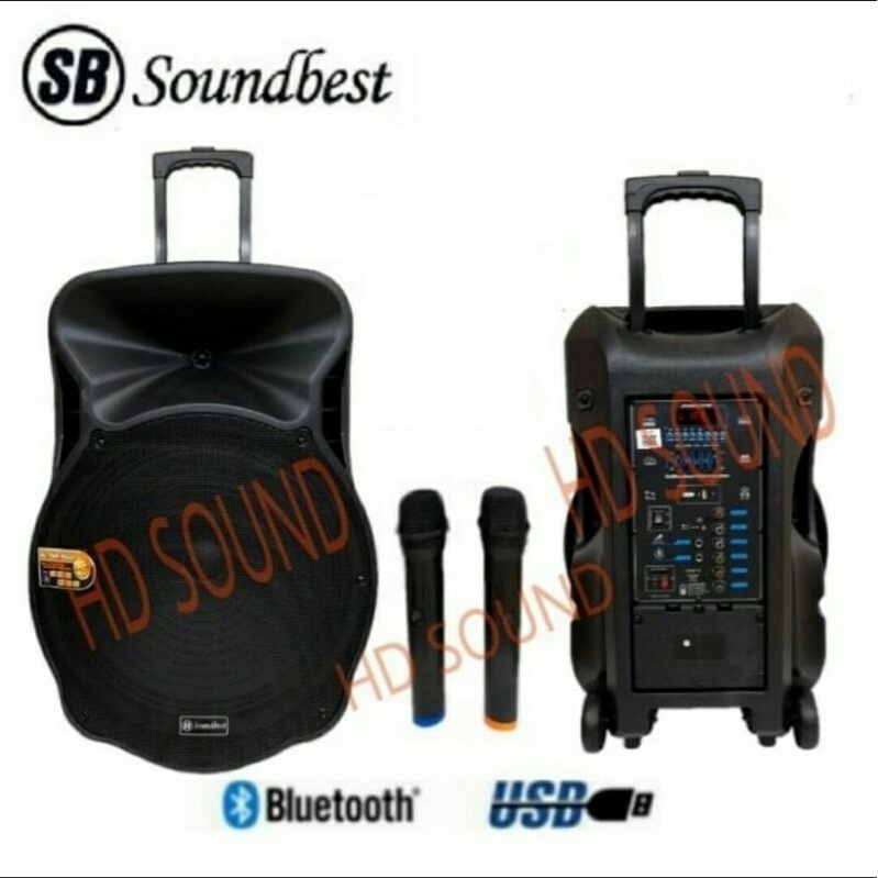 Speaker portable wireless Soundbest FT-18 (18inch) original