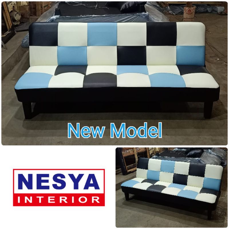 Jual SOFA BED Classic Fabiano (Free Bantal) Elegan Modern Minimalis ...