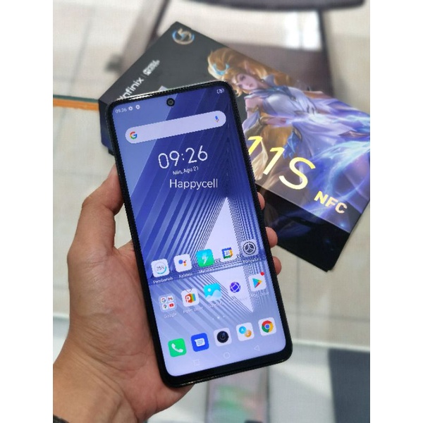infinik hot 11s nfc ram 6 /128 gb lengkap
