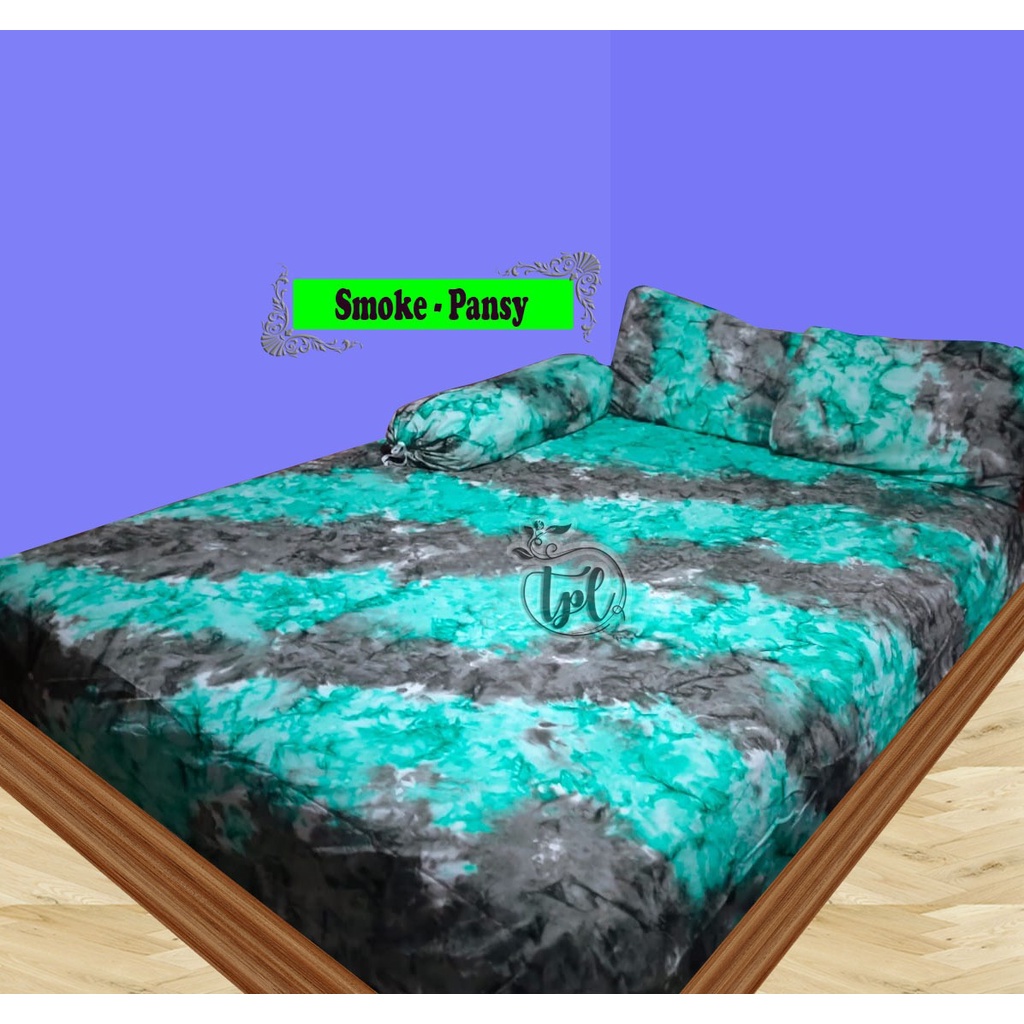 Sprei Bali Smoke Tie dye ukuran 180 x 200 ready No PO