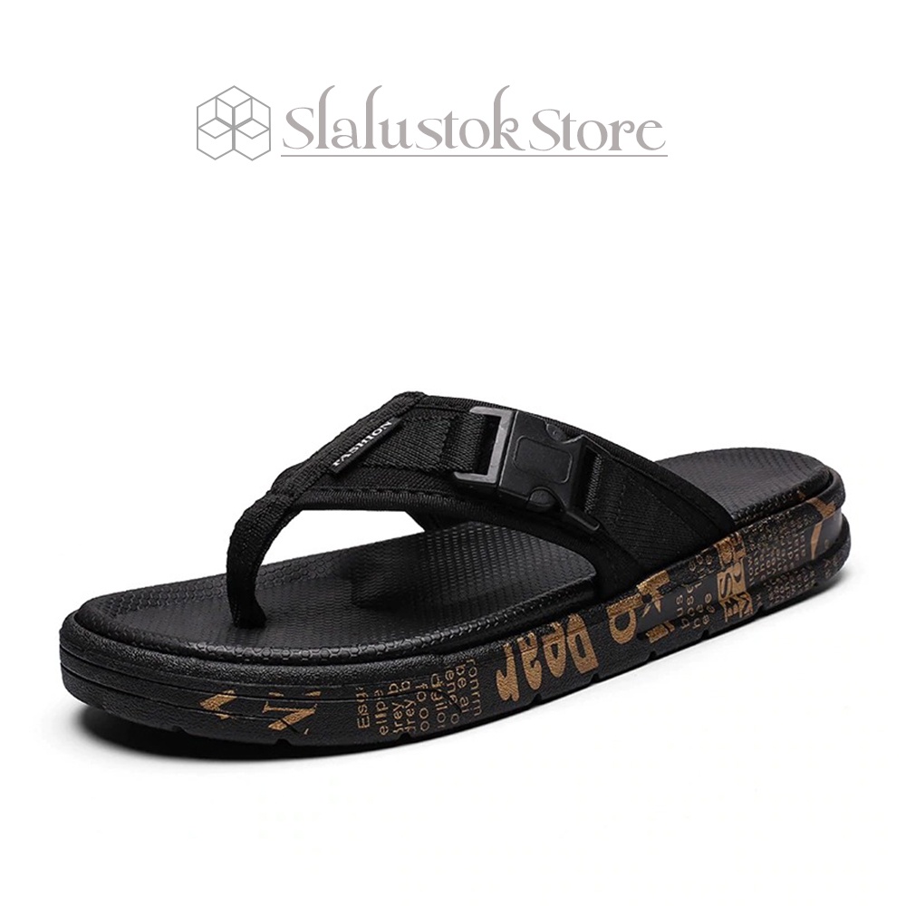 Sandal Sendal Casual Import Pria Wanita  -  Sandal Korean Style Outdoor Traveling Santai DAG's-43