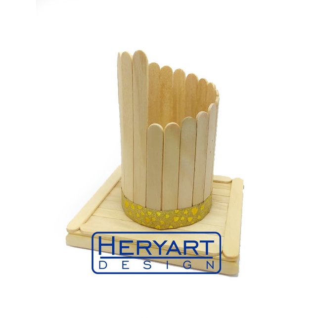 

Sale!!! Prakarya Stik Es Krim Tempat Pensil Pulpen Diskon