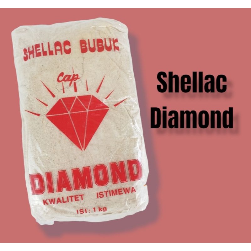 serlak bubuk politur plitur diamond / shellac / sirlak / sirlak 500gr