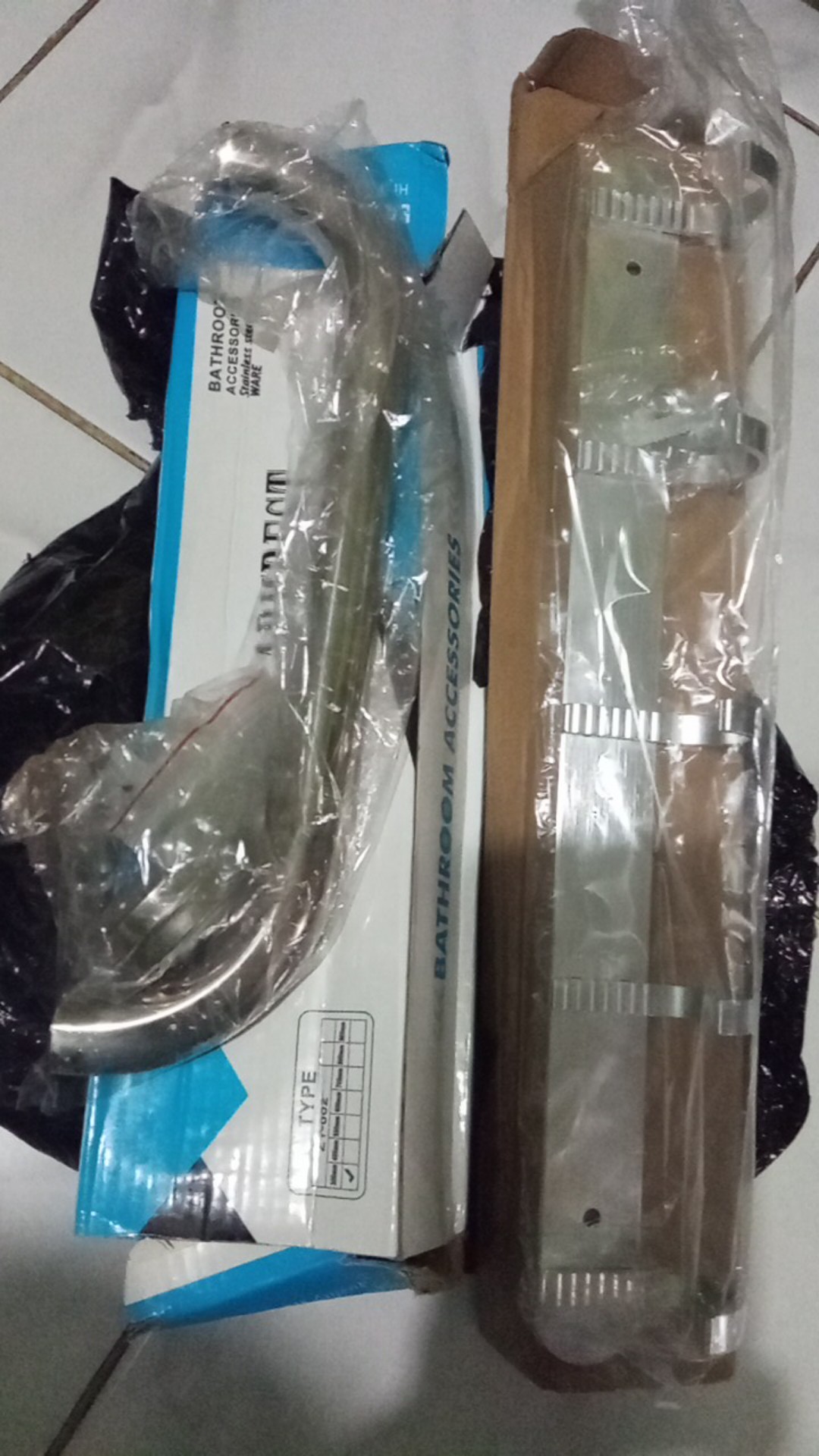 Kapstok Aluminium 5 Kait Gantungan Baju Anti Karat Terlaris Silver