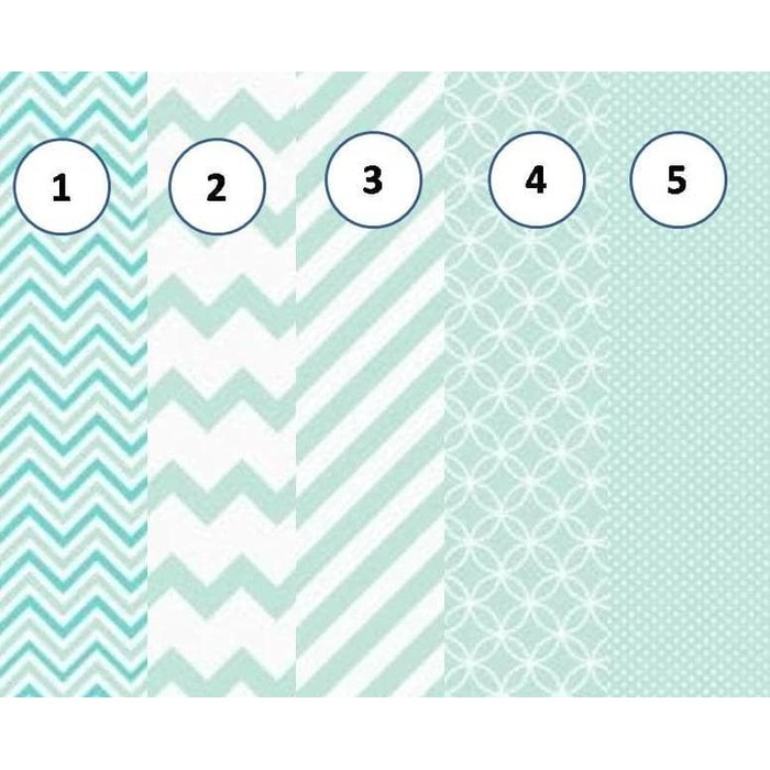 Kertas Scrapbook  - Pale Aqua Design