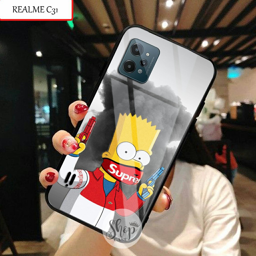 Softcase Glass Realme C31 - Case Realme C31 - case Realme C31 - kesing Realme C31 - softcase Realme 