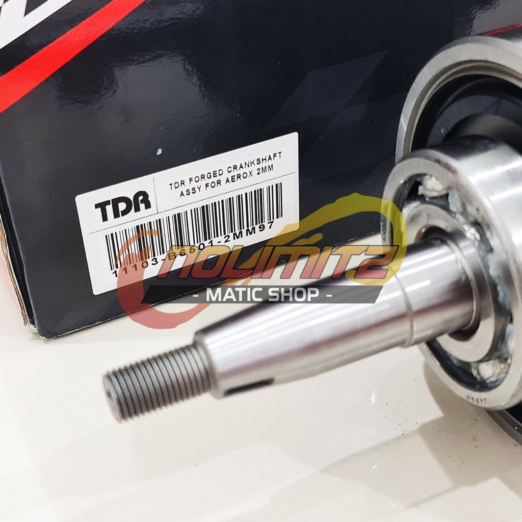 Kruk As Forged Crankshaft TDR Stroke Up 2mm Aerox 155 NMAX 2020 Lexi