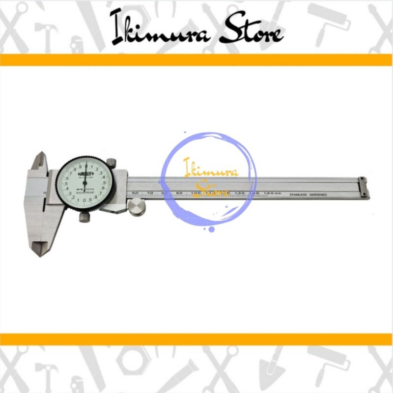 Sketmat Jarum Caliper INZISE 1312 150a Jangka Sorong