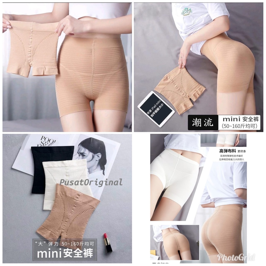 Korset Celana Dalam Mini Short Pants Pelangsing Pengecil Perut