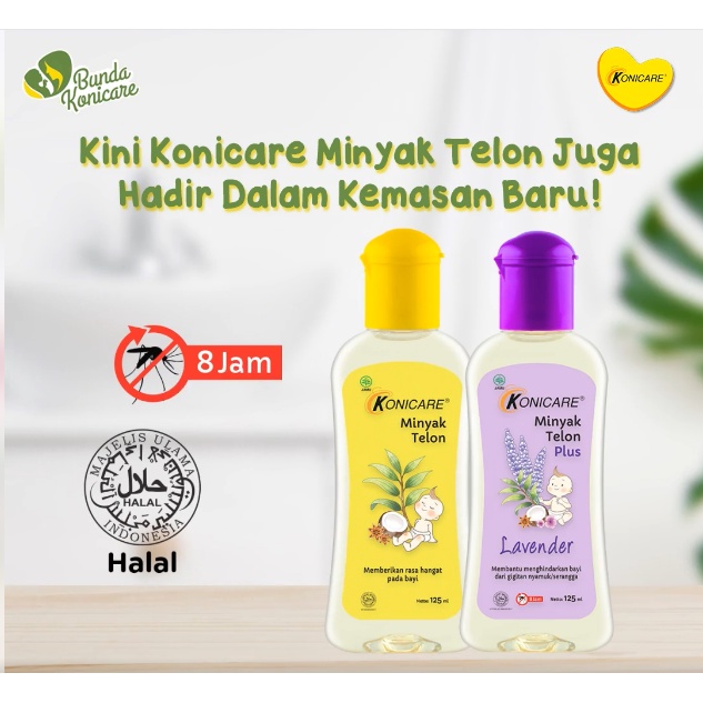 ❤ jselectiv ❤ KONICARE Minyak Telon | KONICARE Minyak Telon PLUS Anti Nyamuk