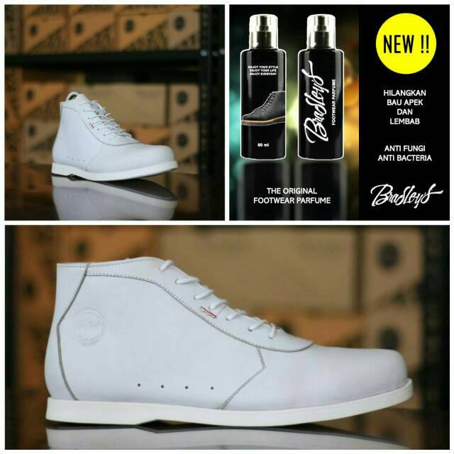 HELIOS WHITE SERIES | bradley'sfootwearoriginal - Sepatu Boots Klasik Pria Kasual Kerja Kuliah